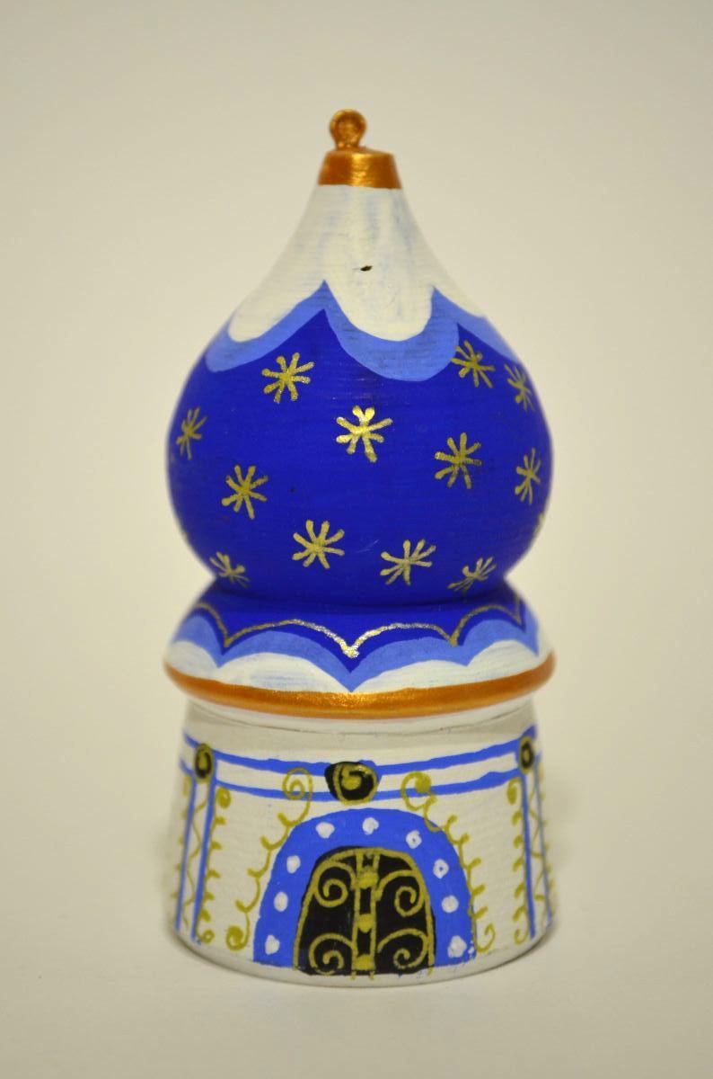 Елочная игрушка "Купола"