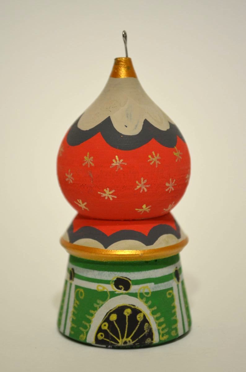 Елочная игрушка "Купола"