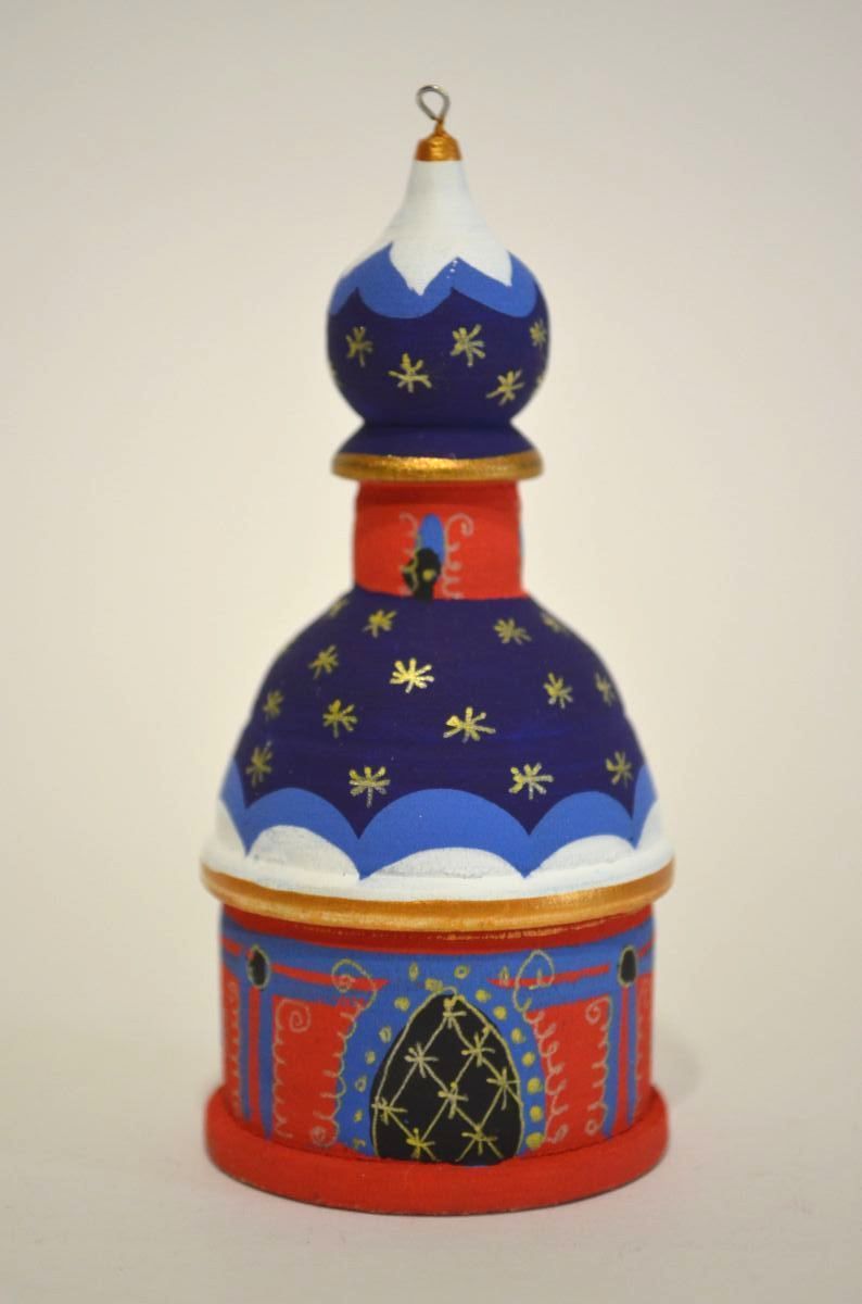 Елочная игрушка "Купола"