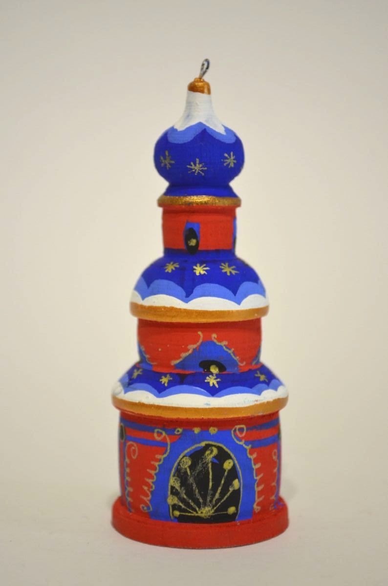 Елочная игрушка "Купола"