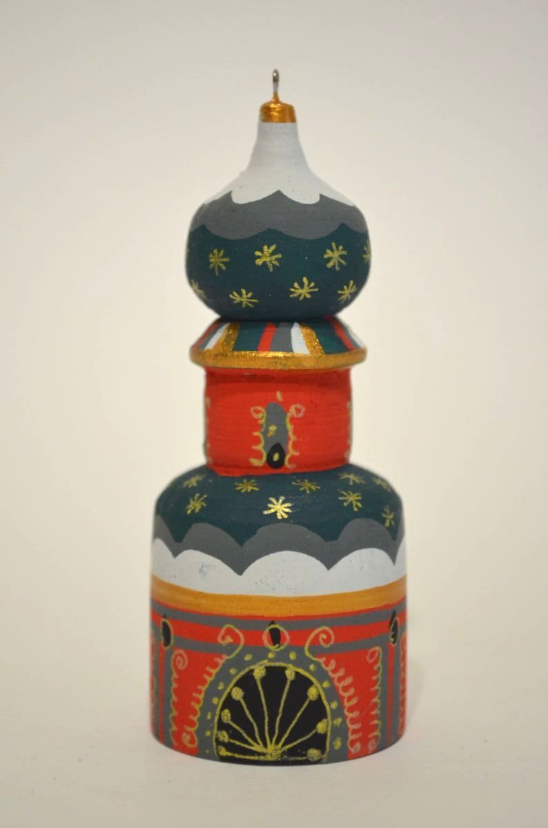 Елочная игрушка "Купола"