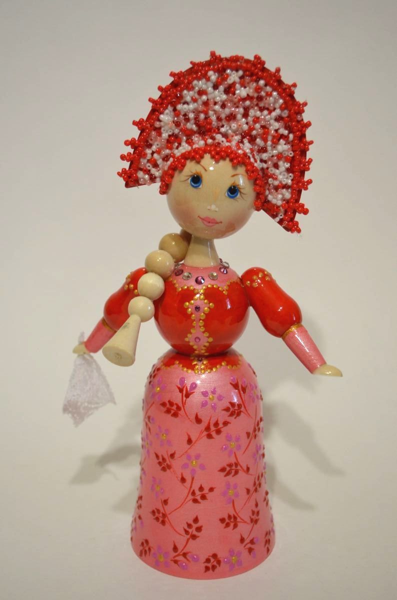 Кукла деревянная "Русское гостеприимство"