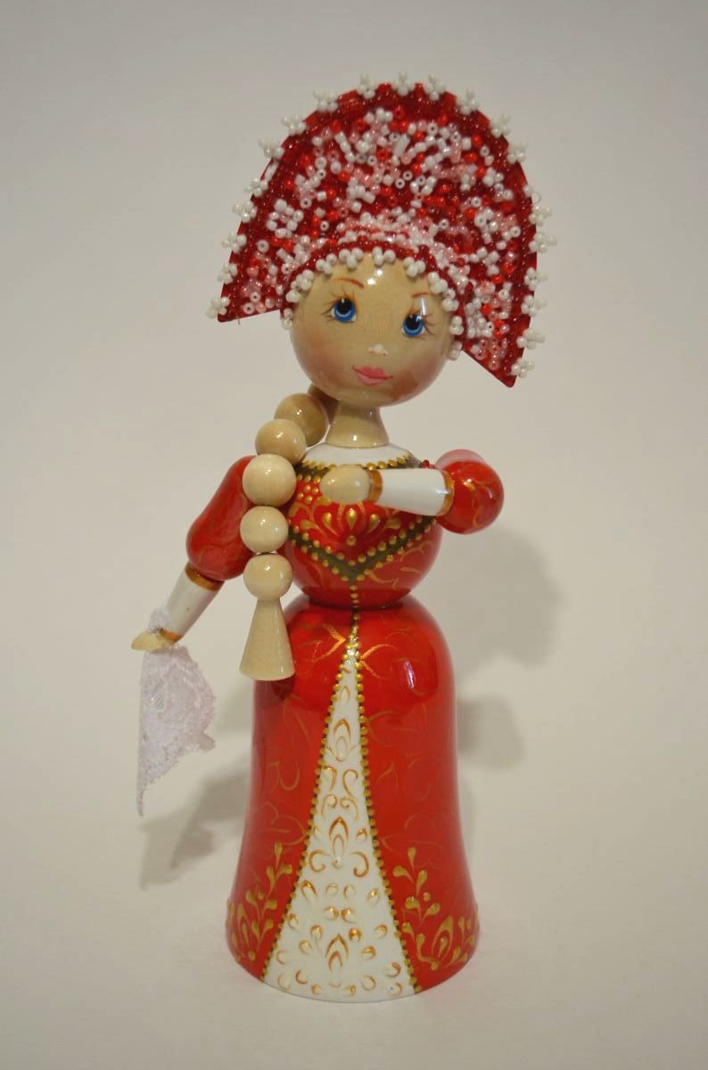 Кукла деревянная "Русское гостеприимство"